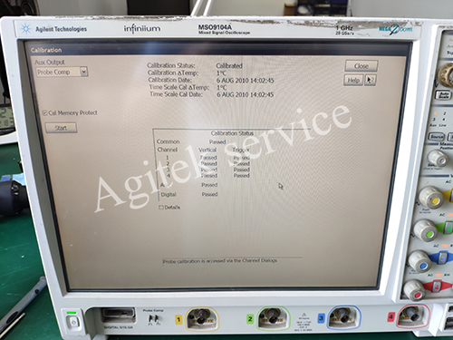 安捷伦示波器MSO9104A不开机维修