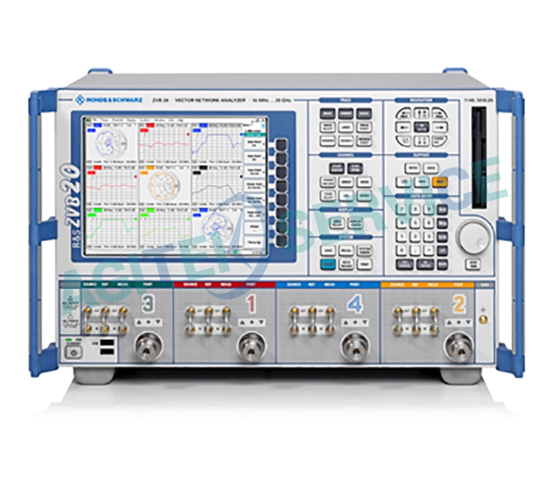 罗德与施瓦茨网络分析仪ZVB20_20G_2P通道超差维修