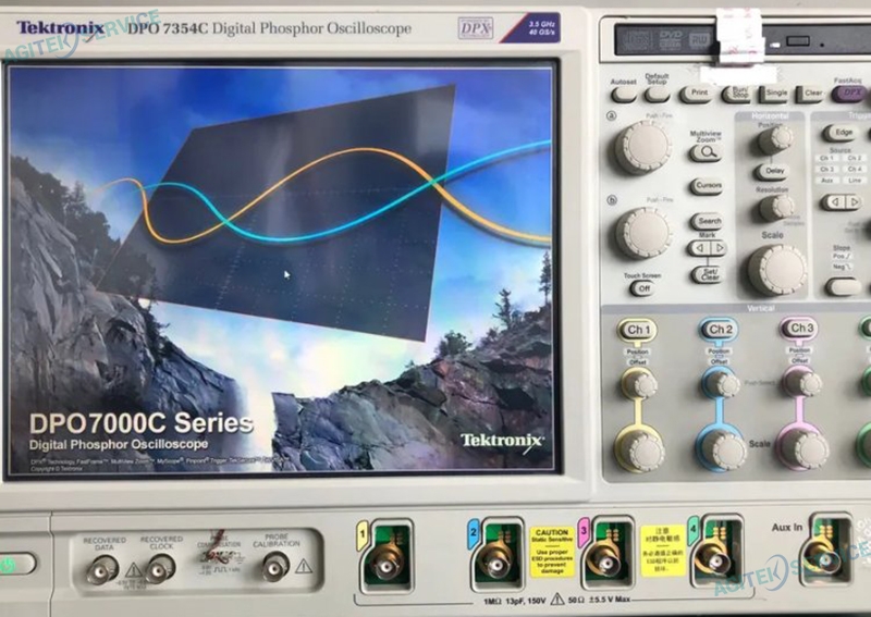 泰克示波器DPO7354C程序很卡维修