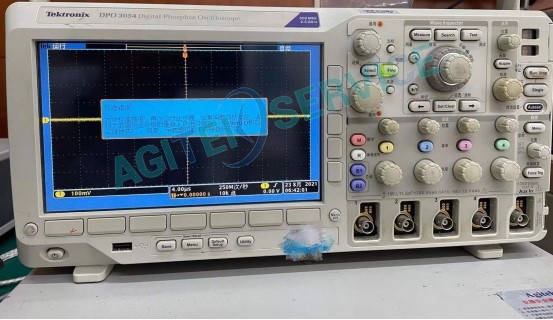 安捷伦示波器DPO3054自校准SPC失败维修