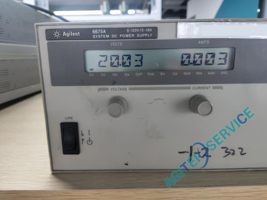 安捷伦Agilent 6675A直流系统电源开机报错维修