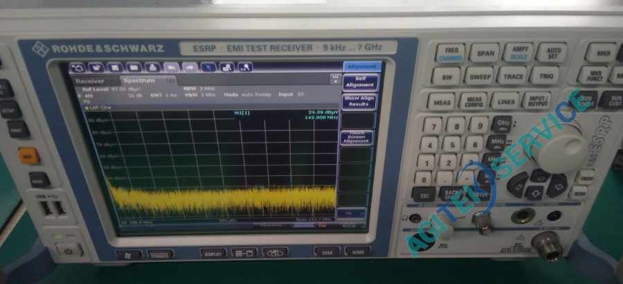 Rohde & Schwarz罗德与施瓦茨ESRP EMI测试接收机开不了机维修案例