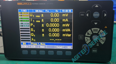 Fluke榴莲视频免费观看NORMA 4000CN多功能功率分析仪开机异常维修