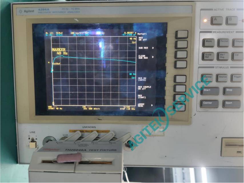 安捷伦4294A阻抗分析仪开机报错维修