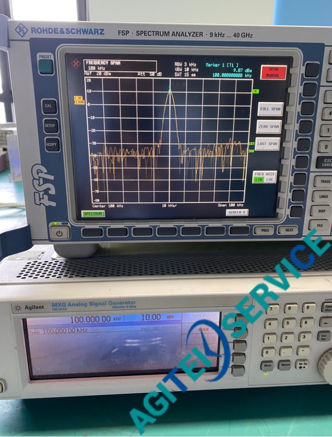 Agilent安捷伦N5181A MXG射频模拟信号发生器维修