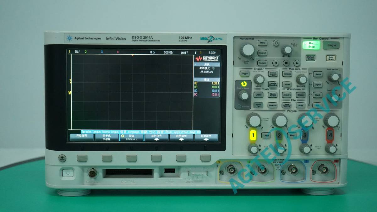 Keysight是德科技DSOX2014A数字存储示波器租赁