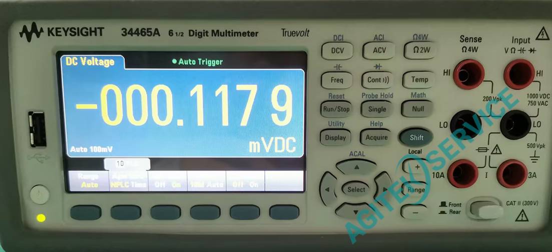 Agilent安捷伦34465A万用表白屏维修